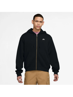Nike SB HOMMES ESSENTIAL FULL ZIP HOODIE BLACK/WHITE