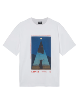 Capita snowboards HOMMES DOA TEE WHITE
