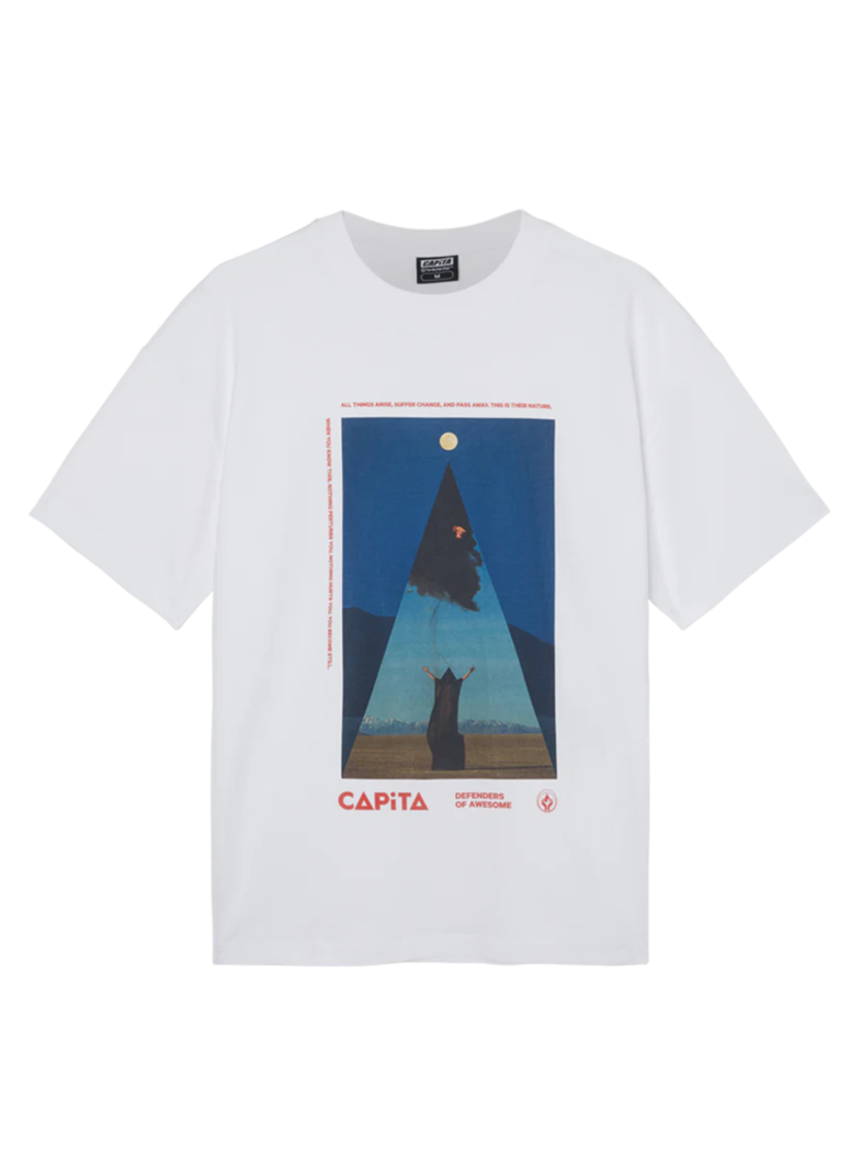 Capita snowboards HOMMES DOA TEE WHITE