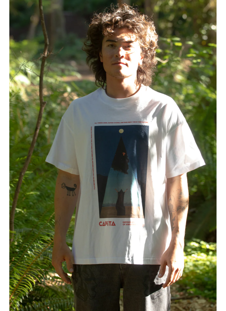Capita snowboards HOMMES DOA TEE WHITE
