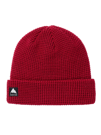 Burton HOMMES RECYCLED WAFFLE DEEP RED