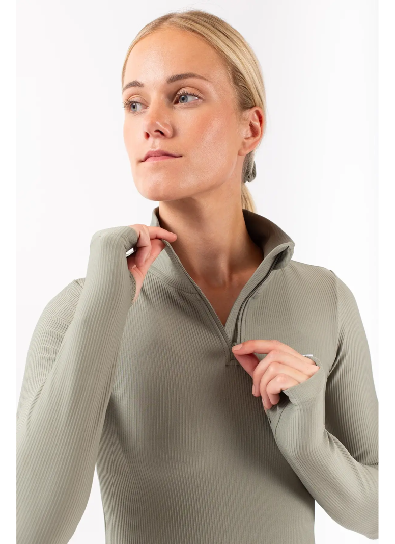 Eivy FEMMES JOURNEY RIB TOP FADED OAK