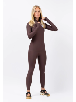 Eivy FEMMES JOURNEY RIB TOP CHOCOLATE