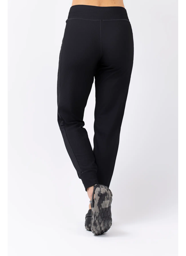 Eivy WOMEN'S JOURNEY RIB TRAVEL PANTS BLACK