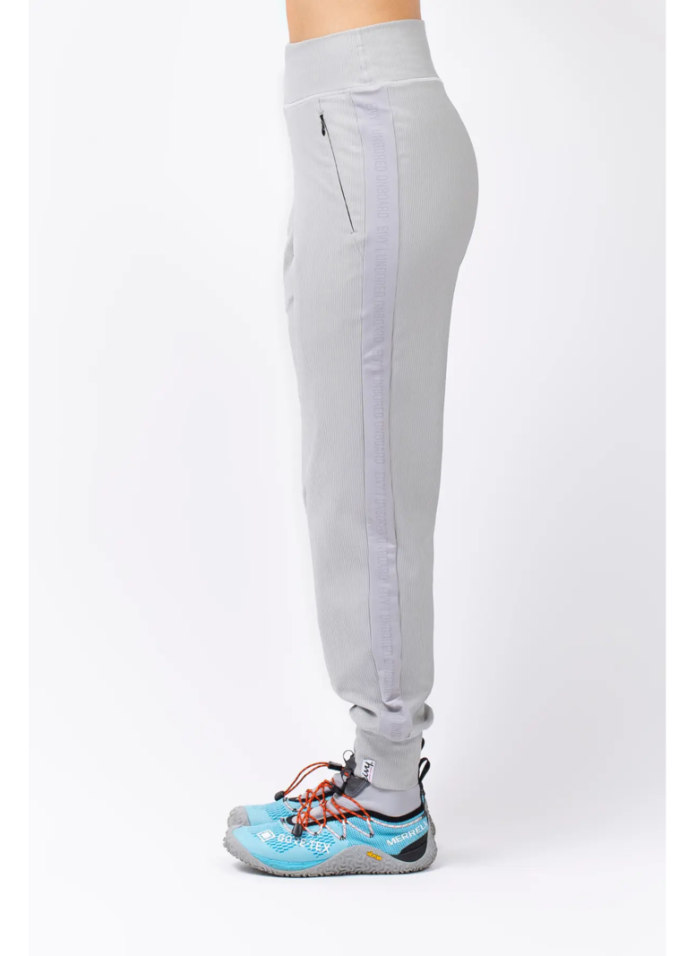 Eivy WOMEN'S JOURNEY RIB TRAVEL PANTS GREY MELANGE