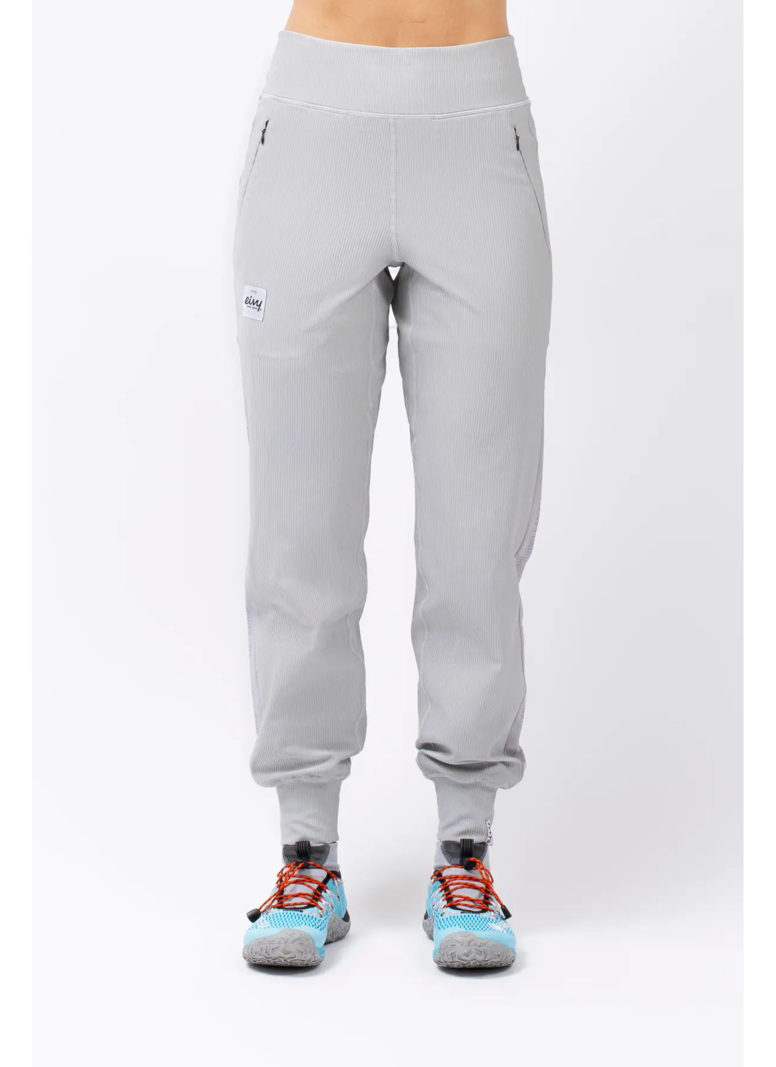 Eivy WOMEN'S JOURNEY RIB TRAVEL PANTS GREY MELANGE