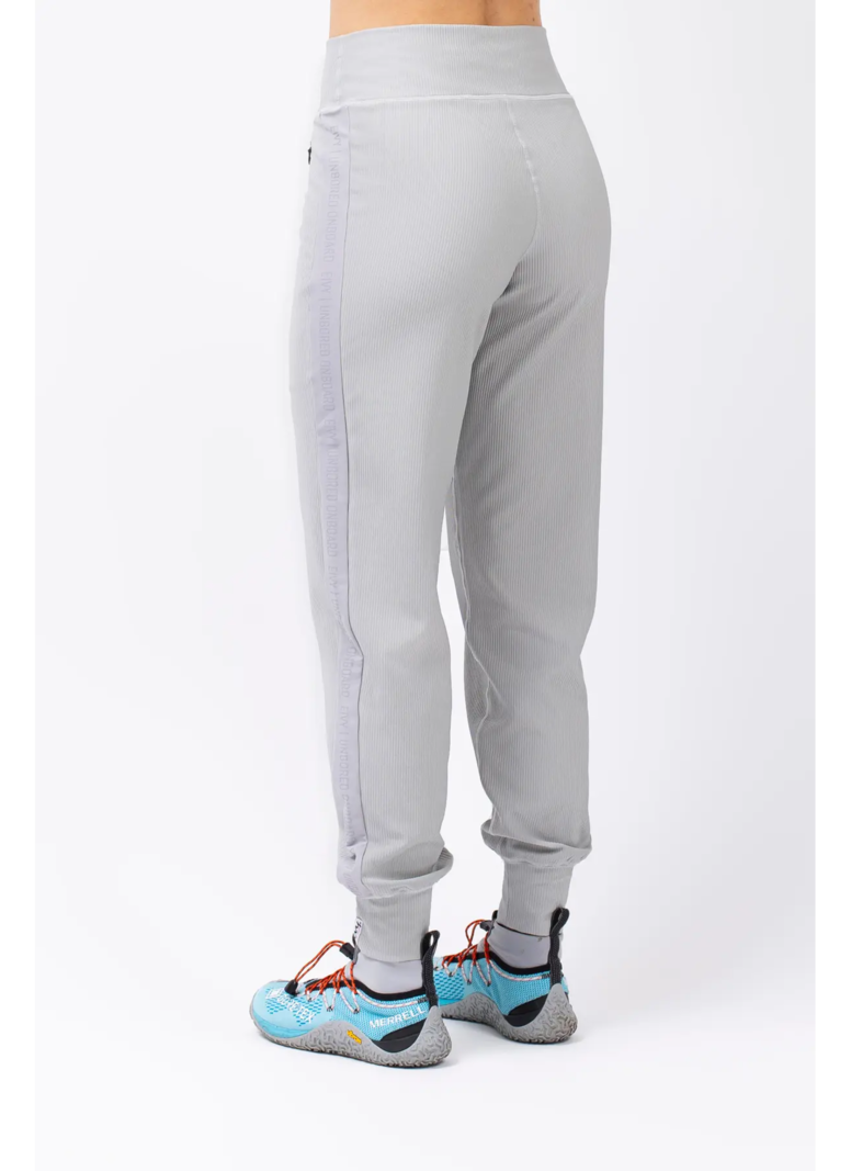 Eivy WOMEN'S JOURNEY RIB TRAVEL PANTS GREY MELANGE