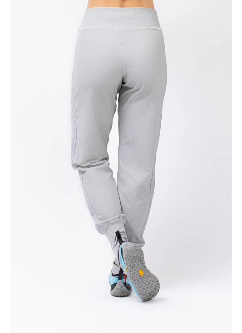 Eivy WOMEN'S JOURNEY RIB TRAVEL PANTS GREY MELANGE