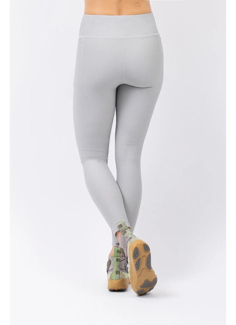 Eivy FEMMES POCKET RIB TIGHTS PANT GREY MELANGE