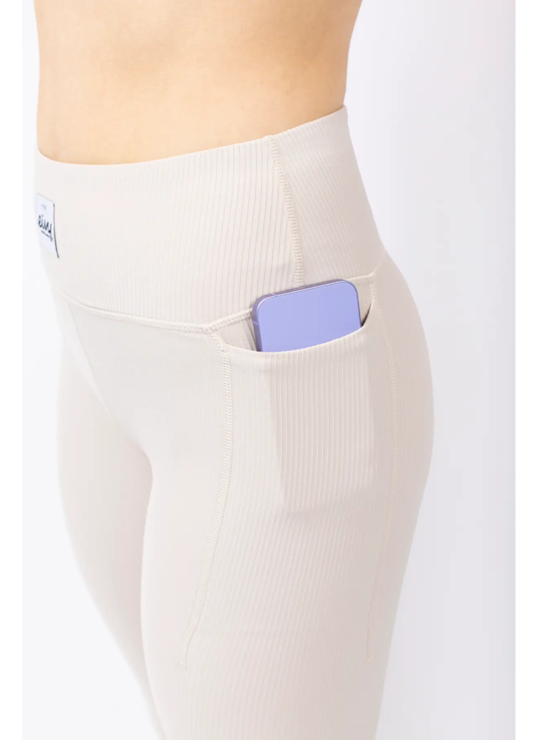 Eivy FEMMES POCKET RIB TIGHTS PANT FADED CLOUD