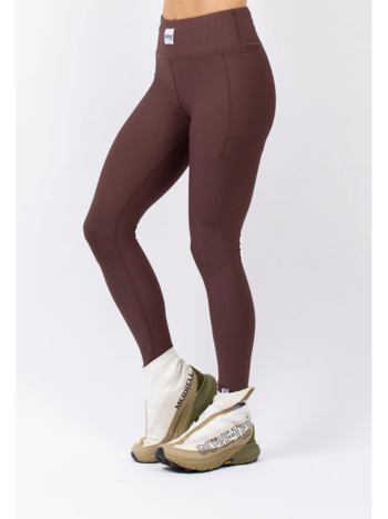 Eivy FEMMES POCKET RIB TIGHTS PANT CHOCOLATE