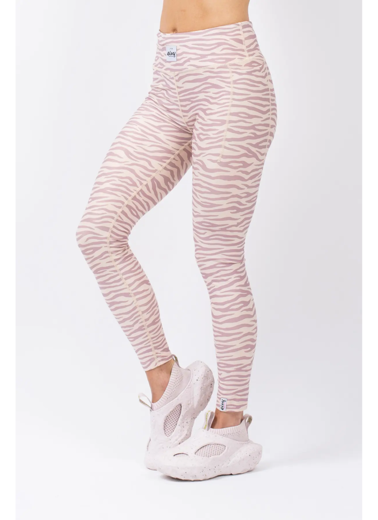 Eivy FEMMES POCKET TIGHTS PANT PASTEL ZEBRA