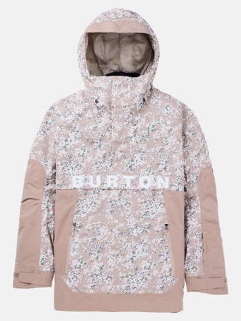 Burton HOMMES FROSTNER ANORAK SNOWFALL CAMO/SUMMIT