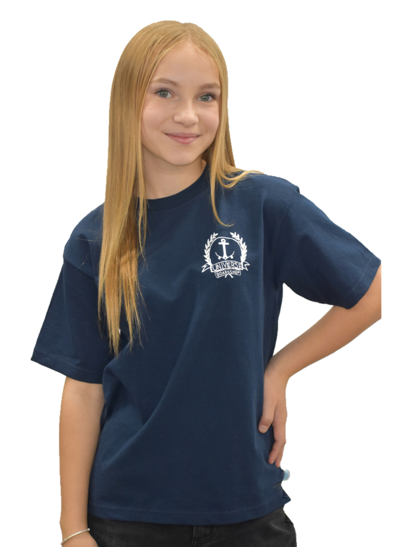 Universe Boardshop JUNIOR OG ANCRE LTD T-SHIRT DEEP NAVY