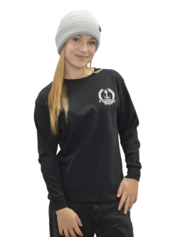 Universe Boardshop YOUTH OG ANCRE LTD T-SHIRT LS BLACK