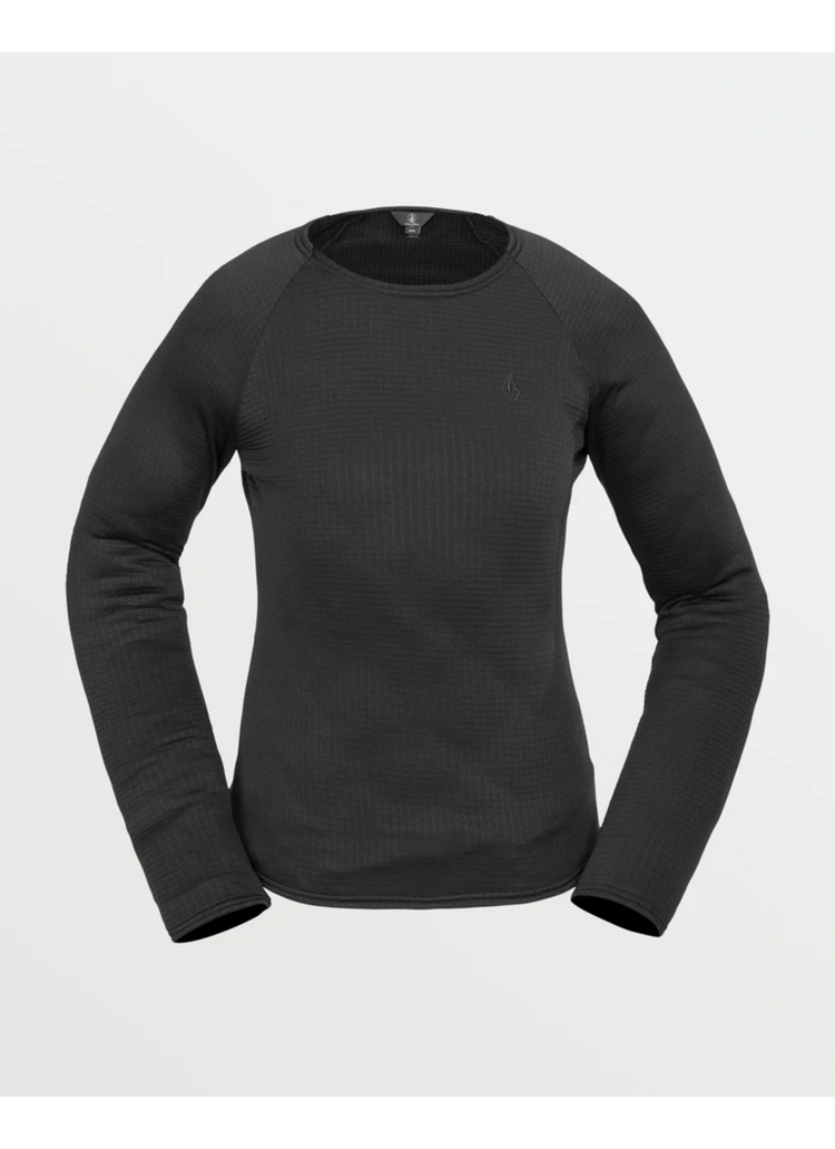 Volcom WOMEN'S GRIDLOCK CREW BLACK