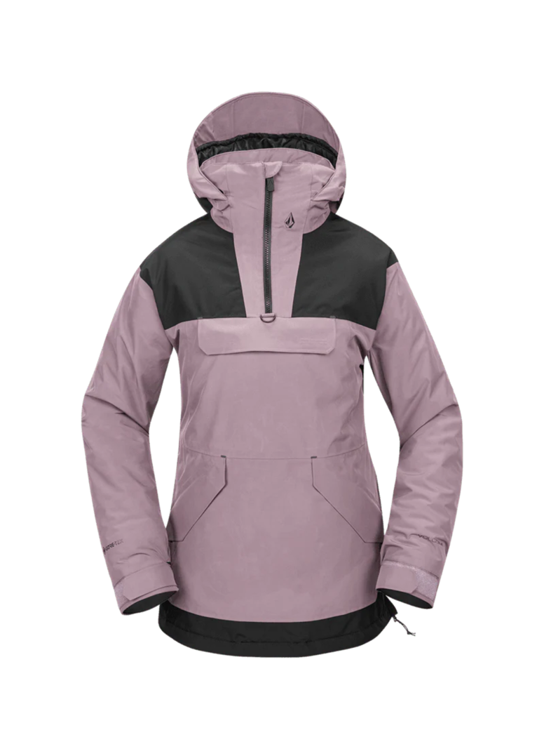 Volcom WOMEN'S FERN INSULATED GORE PULLOVER DUSTY LAVENDER