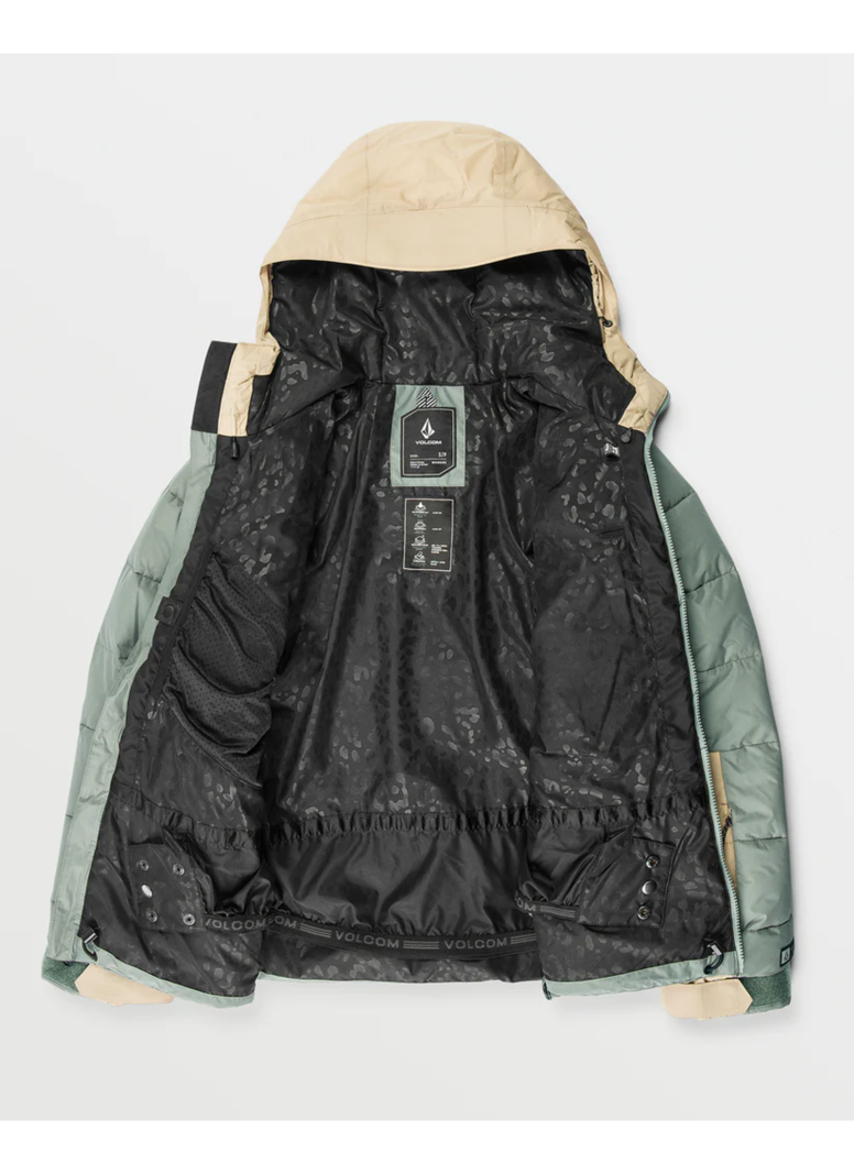 Volcom FEMMES PUFFLEUP LICHEN GREEN
