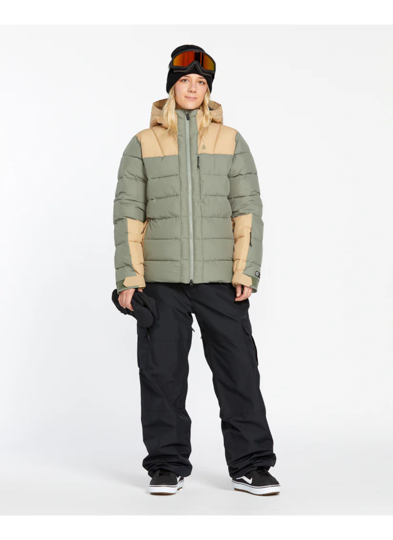 Volcom FEMMES PUFFLEUP LICHEN GREEN
