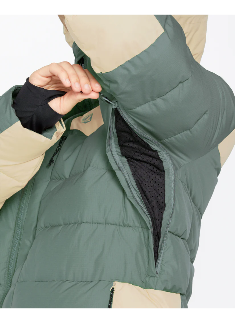 Volcom FEMMES PUFFLEUP LICHEN GREEN