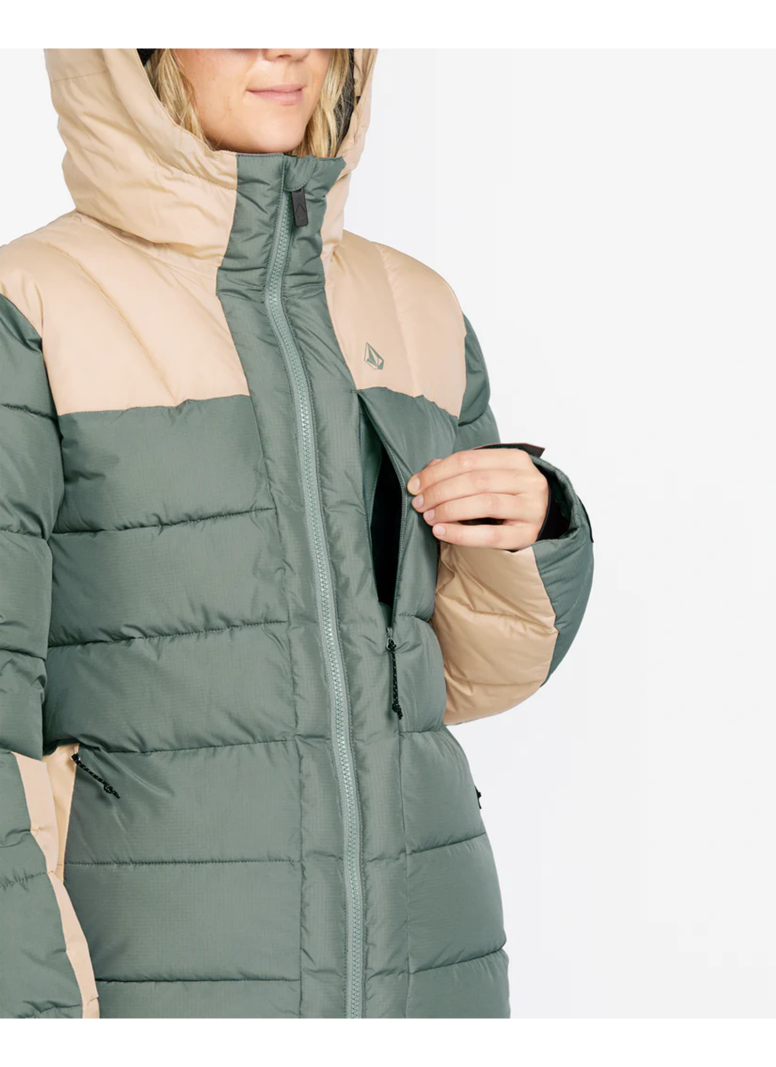 Volcom FEMMES PUFFLEUP LICHEN GREEN