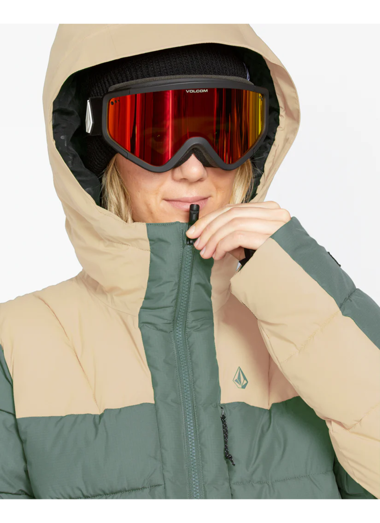 Volcom FEMMES PUFFLEUP LICHEN GREEN