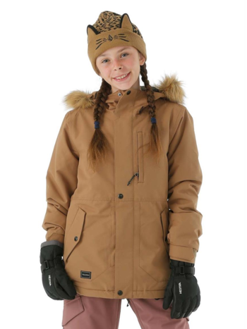 Volcom ENFANTS SO MINTY INSULATED JACKET COFFEE
