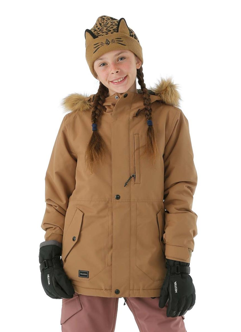 Volcom ENFANTS SO MINTY INSULATED JACKET COFFEE