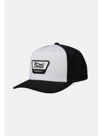 Brixton MEN'S LINWOOD MP SNAPBACK BLACK/WHITE