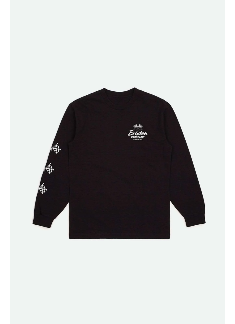 Brixton HOMMES WAYBURN STANDARD LS BLACK