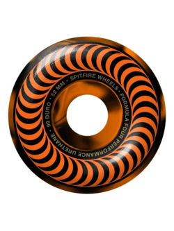 Spitfire wheels F4 SWIRL CLASSIC 52MM 99D BLACK/ORANGE