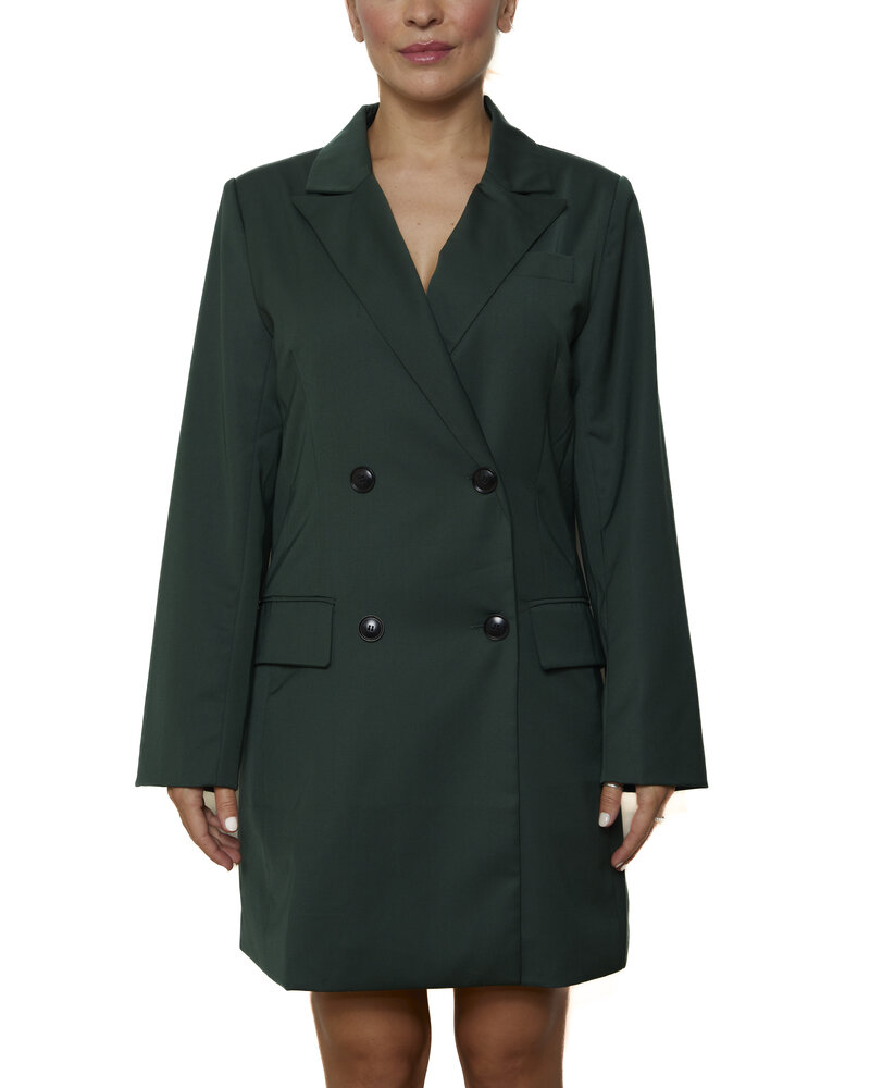 NANA THE BRAND WOMEN'S BLAKE BLAZER DRESS FOREST GREEN