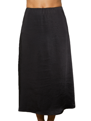 NANA THE BRAND WOMEN'S EVE MIDI SKIRT BLACK