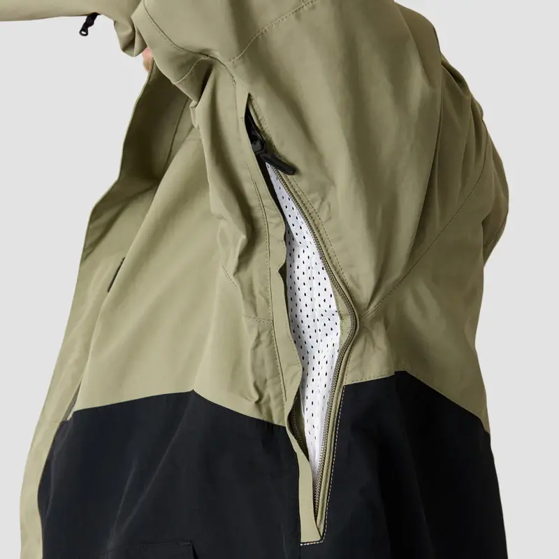 Volcom HOMMES L INSULATED GORE-TEX JACKET LIGHT MILITARY