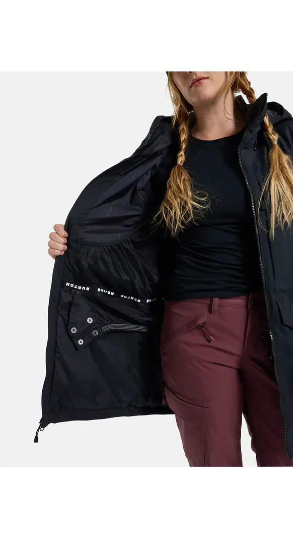 Burton FEMMES PROWESS 2.0 JACKET TRUE BLACK