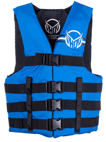 HIGH OUTPUT MEN'S UNIVERSAL HRM NYLON VEST ROYAL