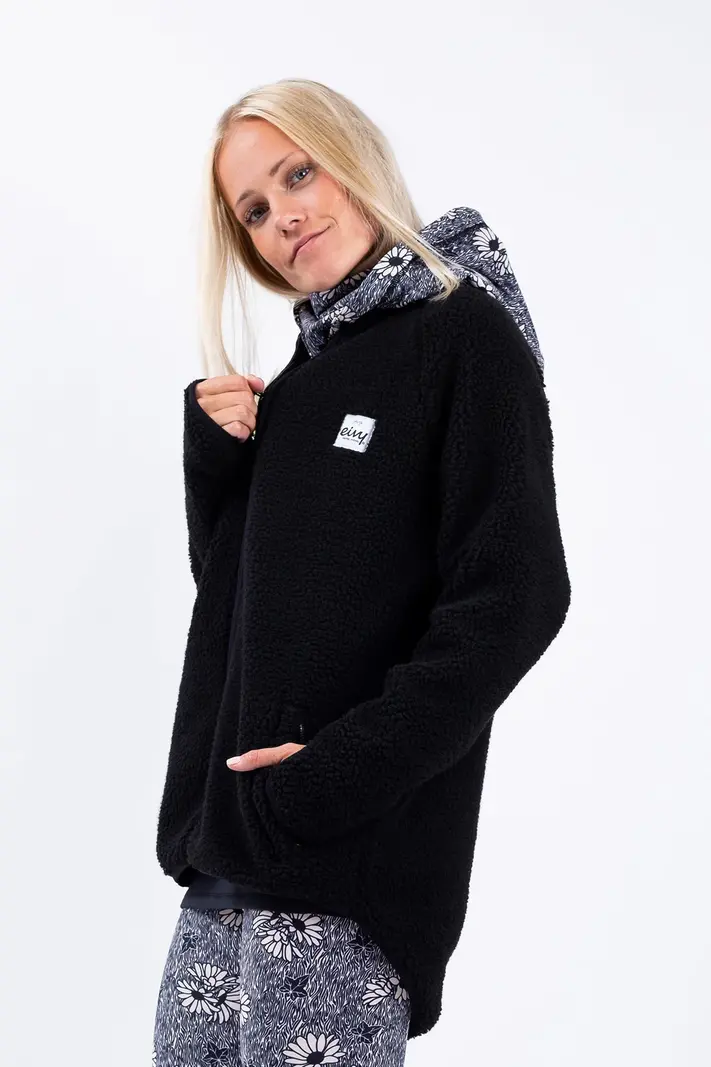 Eivy FEMMES REDWOOD SHERPA JACKET BLACK