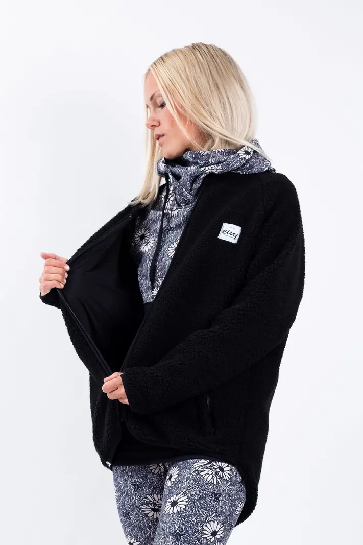 Eivy FEMMES REDWOOD SHERPA JACKET BLACK