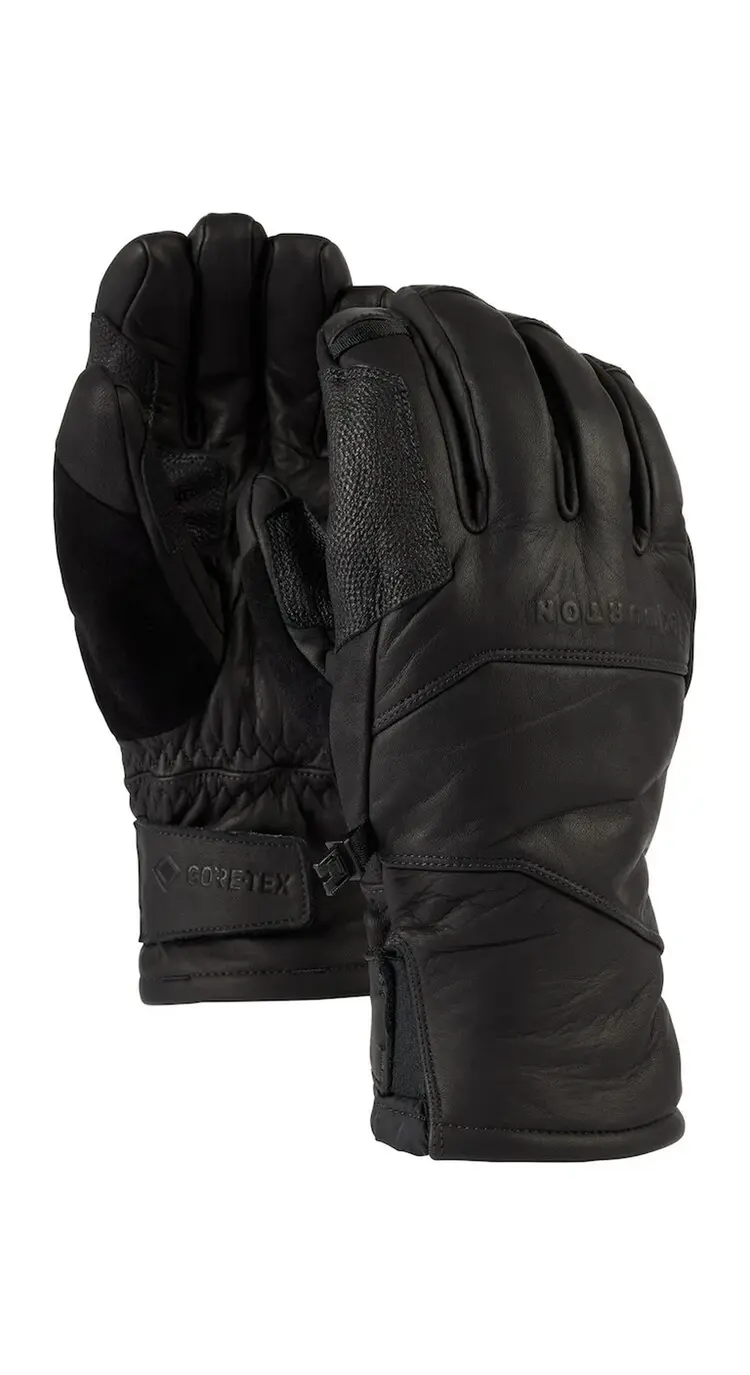 Burton CLUTCH GORE-TEX LEATHER GLOVES TRUE BLACK