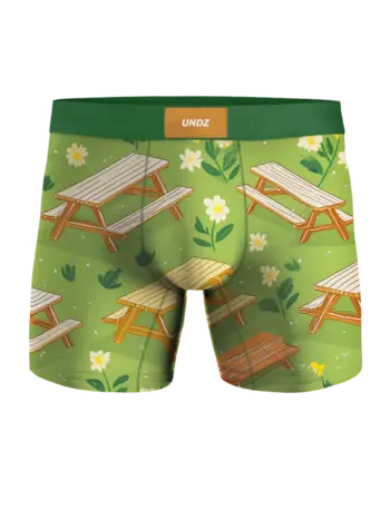 Undz HOMMES CLASSIC BOXER-PIQUE-NIQUE