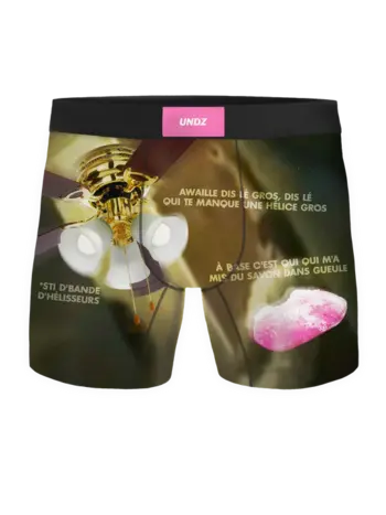 Undz HOMMES CLASSIC BOXER-PANIQUE D'HELICE