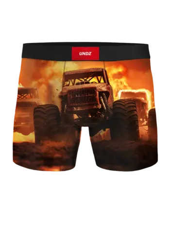 Undz HOMMES CLASSIC BOXER-MONSTER TRUCK