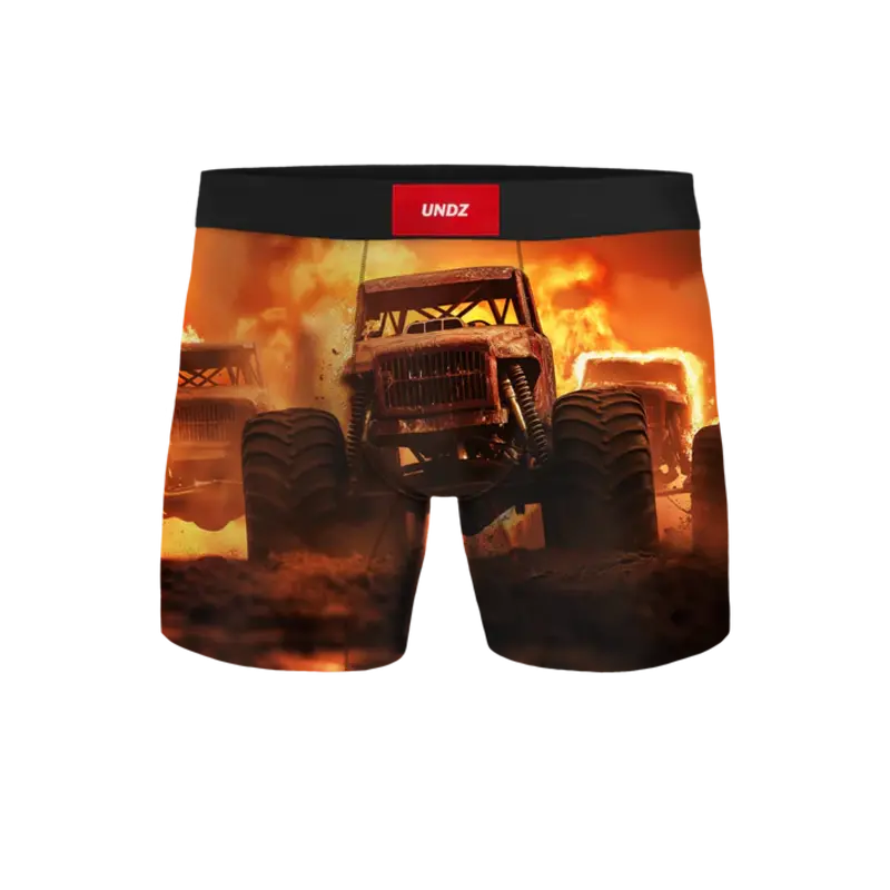 Undz HOMMES CLASSIC BOXER-MONSTER TRUCK