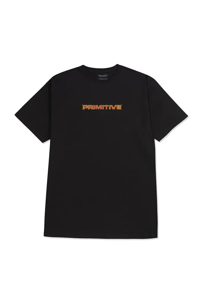 Primitive HOMMES DRAGON BALL X PRIMITIVE SPIRIT TEE BLACK