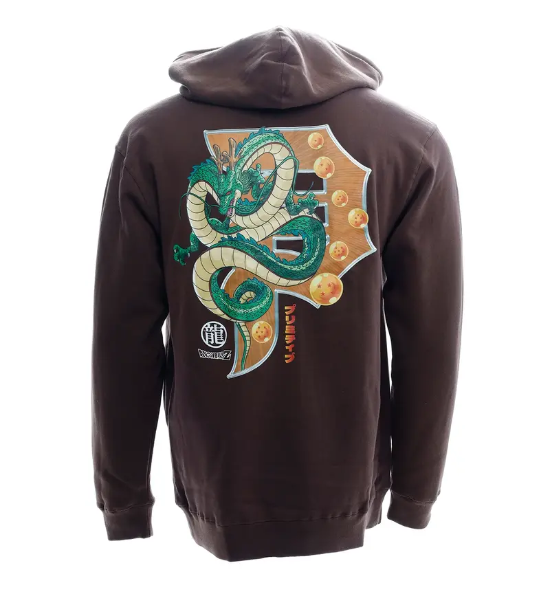 Primitive HOMMES DRAGON BALL X PRIMITIVE WISH DIRTY P HOODIE BROWN