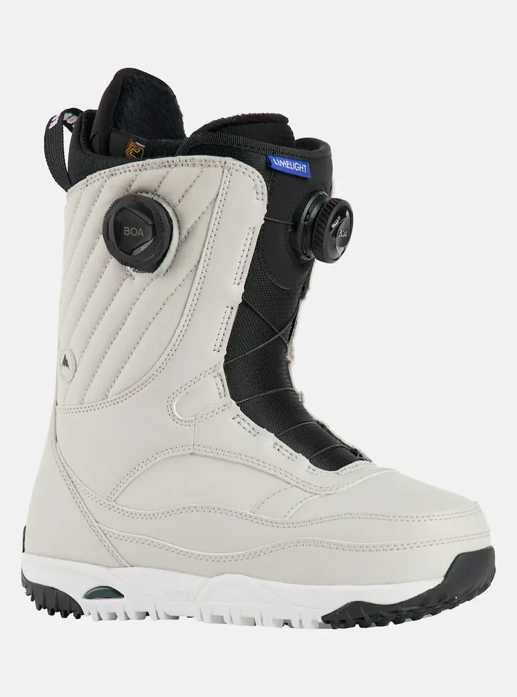 Burton FEMMES LIMELIGHT BOA GRAY CLOUD