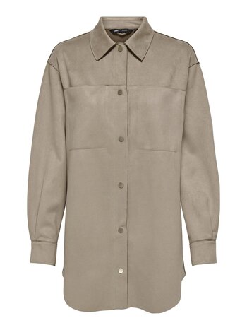 Only WOMEN'S JOLINE LS MOCHA MERINGUE