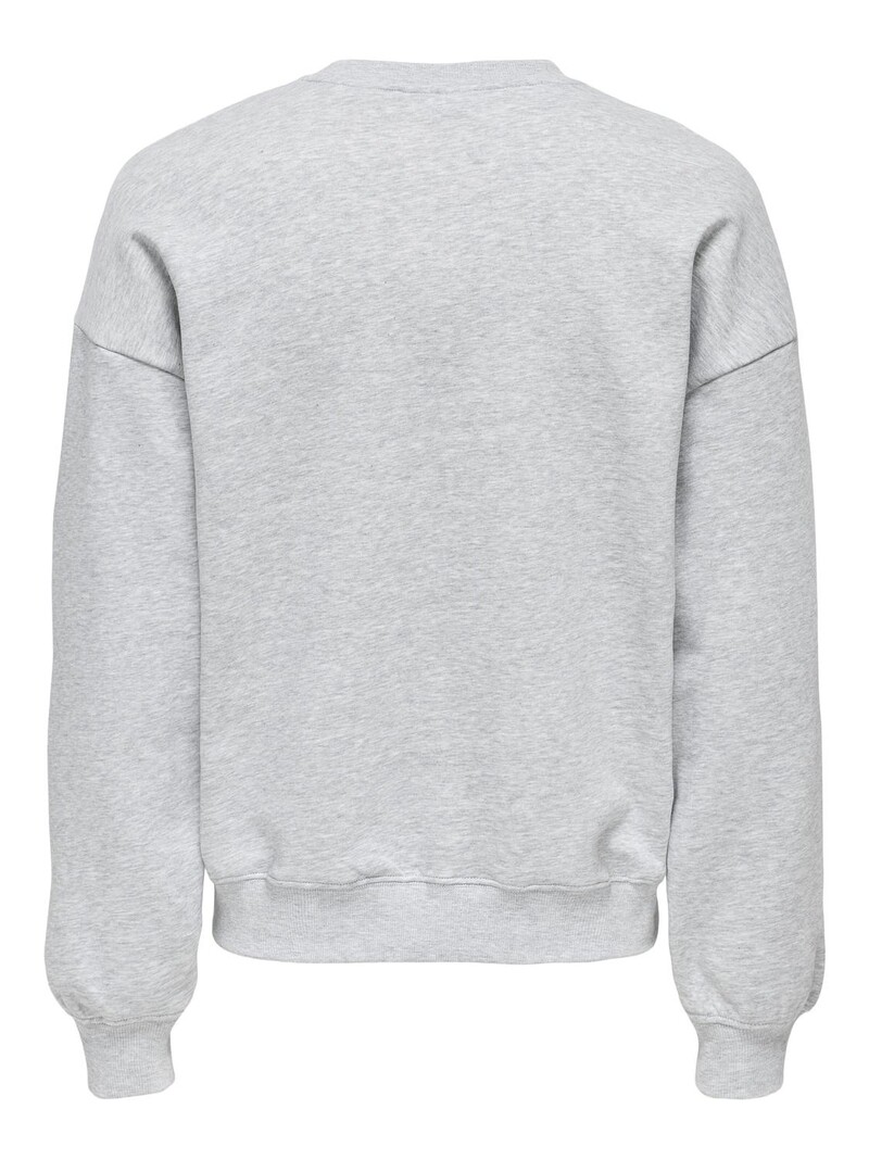 Only & Sons HOMMES TURNER LIFE VTG CREW NECK LIGHT GREY MELANGE