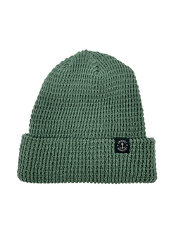Universe Boardshop TUQUE WAFFLE PIGMENT ALPINE GREEN