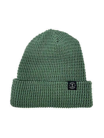 Universe Boardshop TUQUE WAFFLE PIGMENT ALPINE GREEN